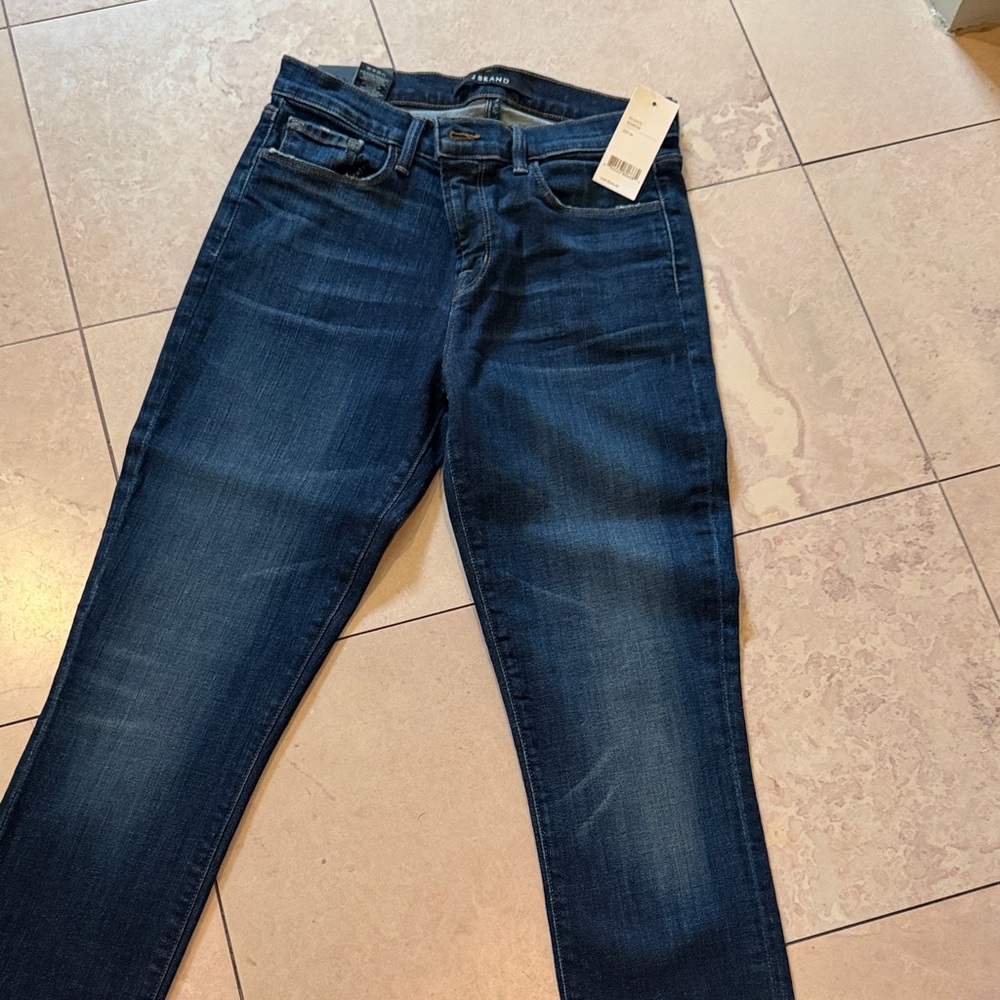 J Brand Women's Straight Leg Jeans - Dark Blue